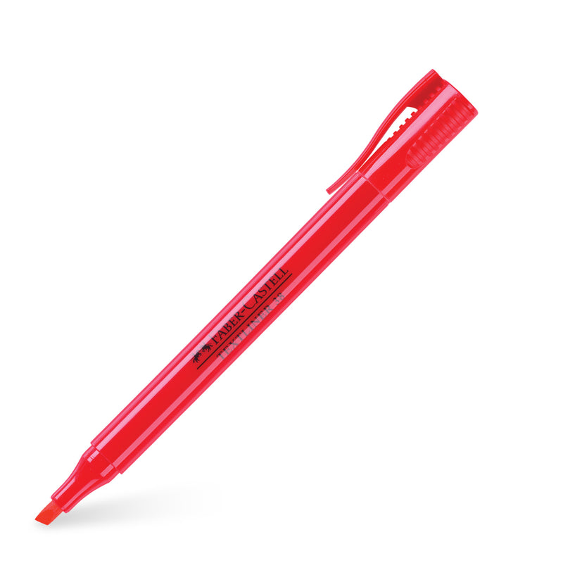 Textmarker 38 Roșu Faber-Castell