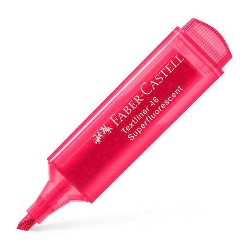 Textmarker Superfluorescent 1546 Roșu Faber-Castell