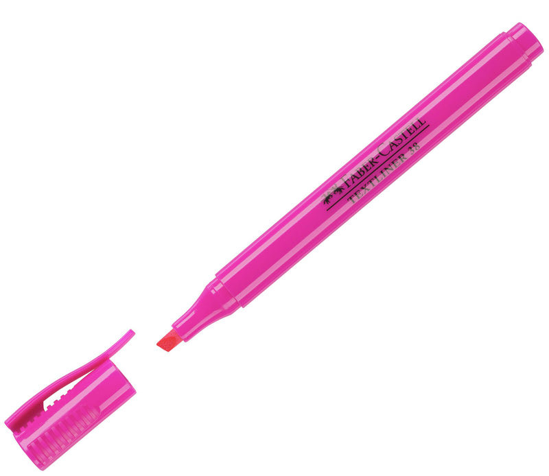Textmarker 38 Roz Faber-Castell