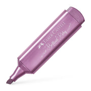Textmarker Metalizat 1546 Rubiniu Faber-Castell