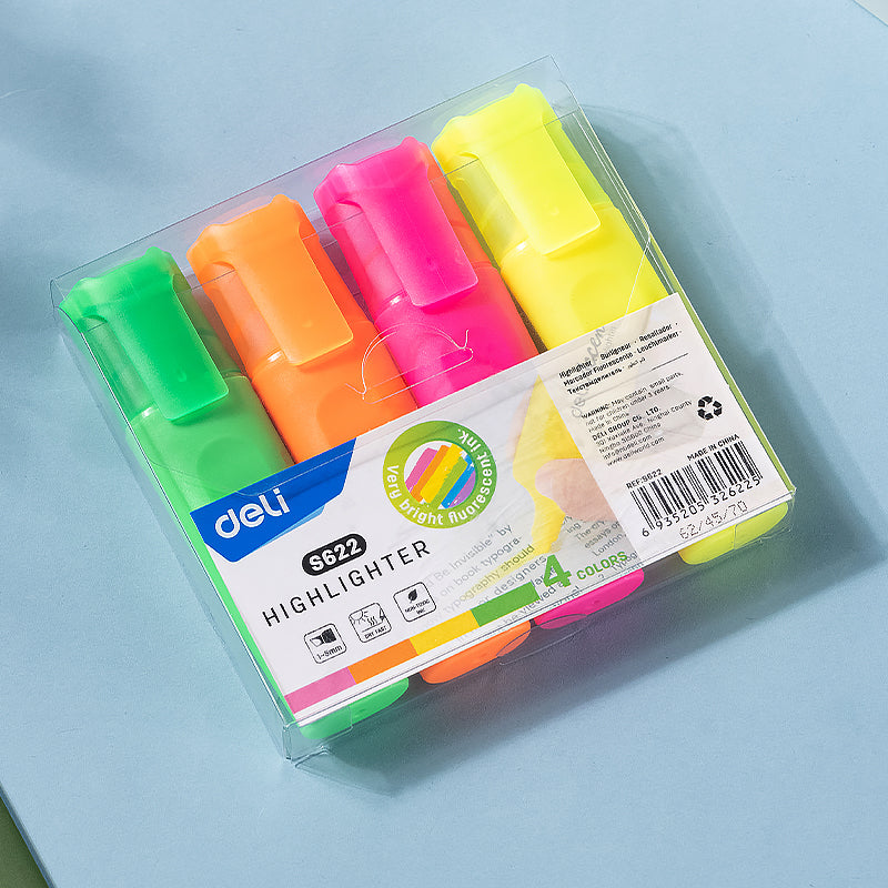 Textmarker Accent S621 4 Culori Deli