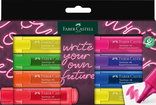 Set Textmarkere Superfluorescente Gen Z 8 buc Faber-Castell