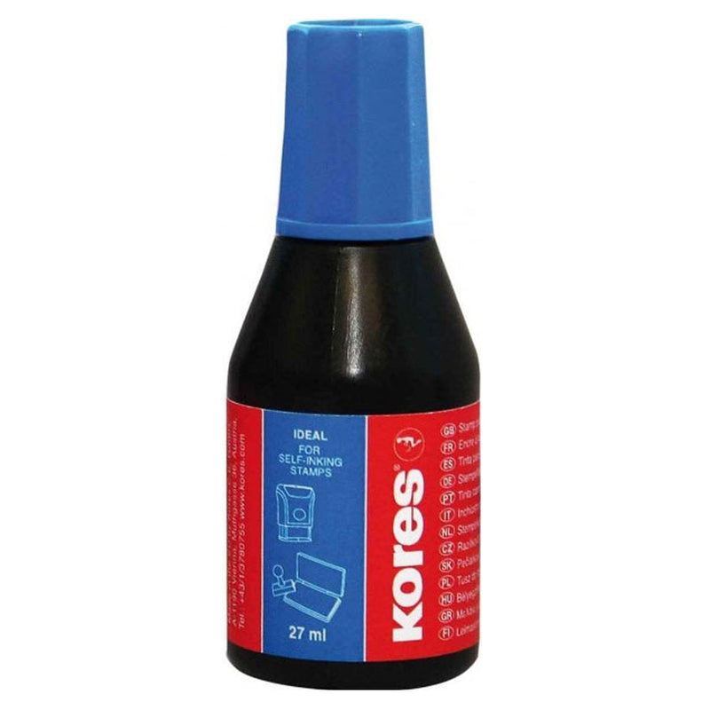Tuș pentru ștampilă albastru 28 ml Kores