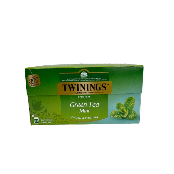 Ceai Verde cu Mentă Green Mint 25 Plicuri Twinings