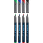 Set Markere Universale Permanente Maxx 220 S Vârf 0,4 mm 4 Culori Schneider