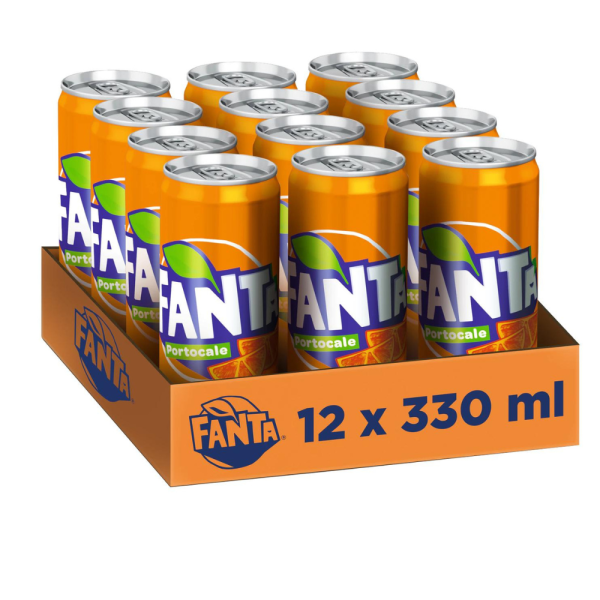 Doze Fanta Portocale 12 x 0,33 L