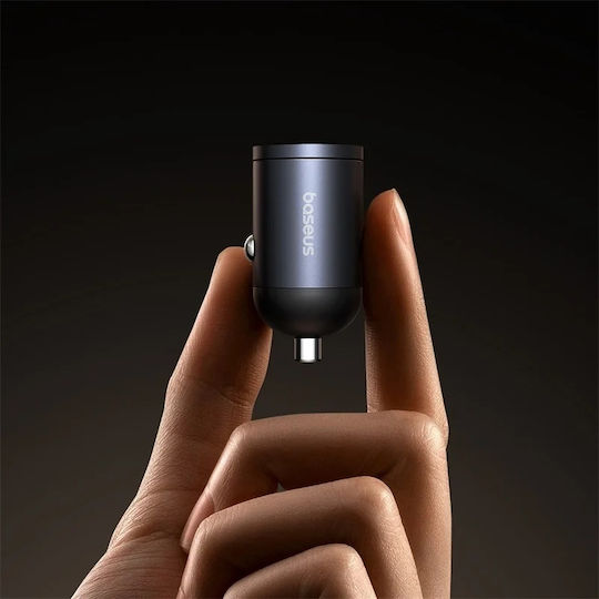Încărcător Auto Tiny Star 30W USB-C USB Negru - Baseus