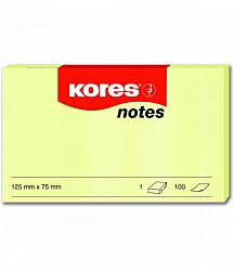 notes-adeziv-hartie-kores-75-x-125-mm-galben-pastel-100-file-set
